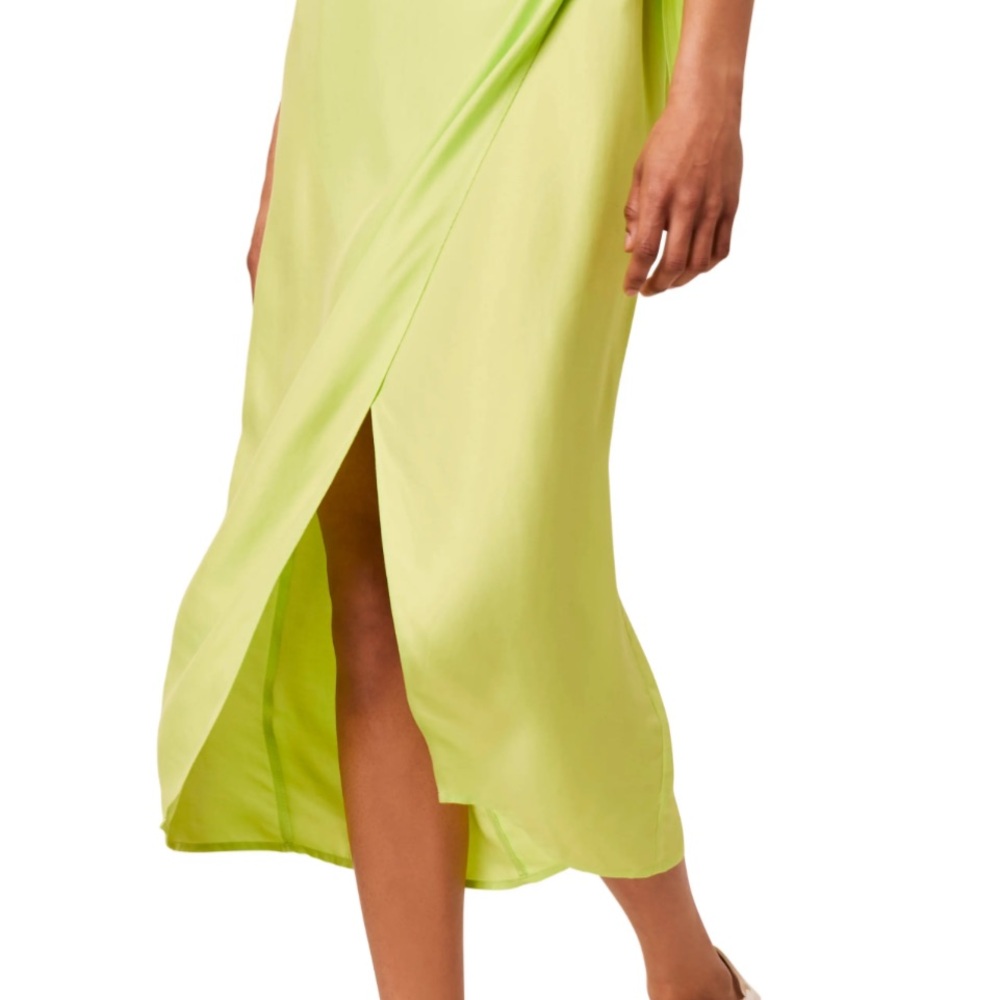 French Connection Neon Green Fabric